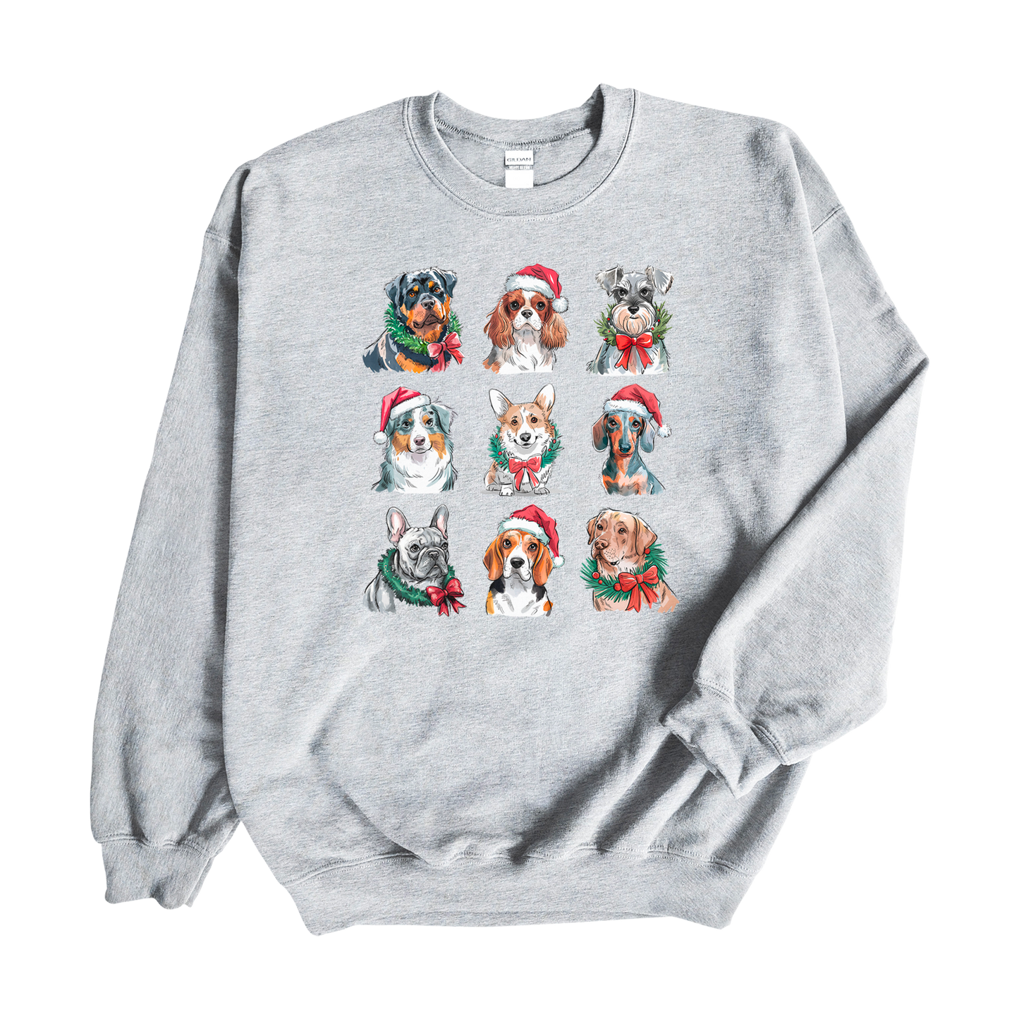 Christmas Dogs Sweater - Stock