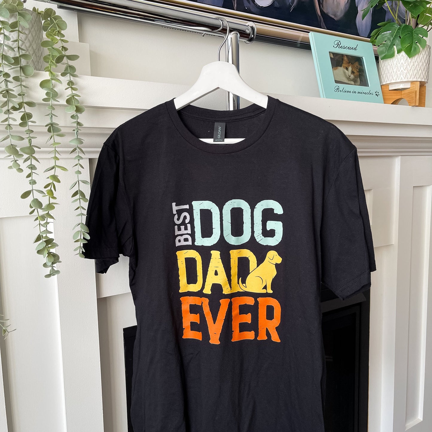 Best Dog Dad Shirt - Stock