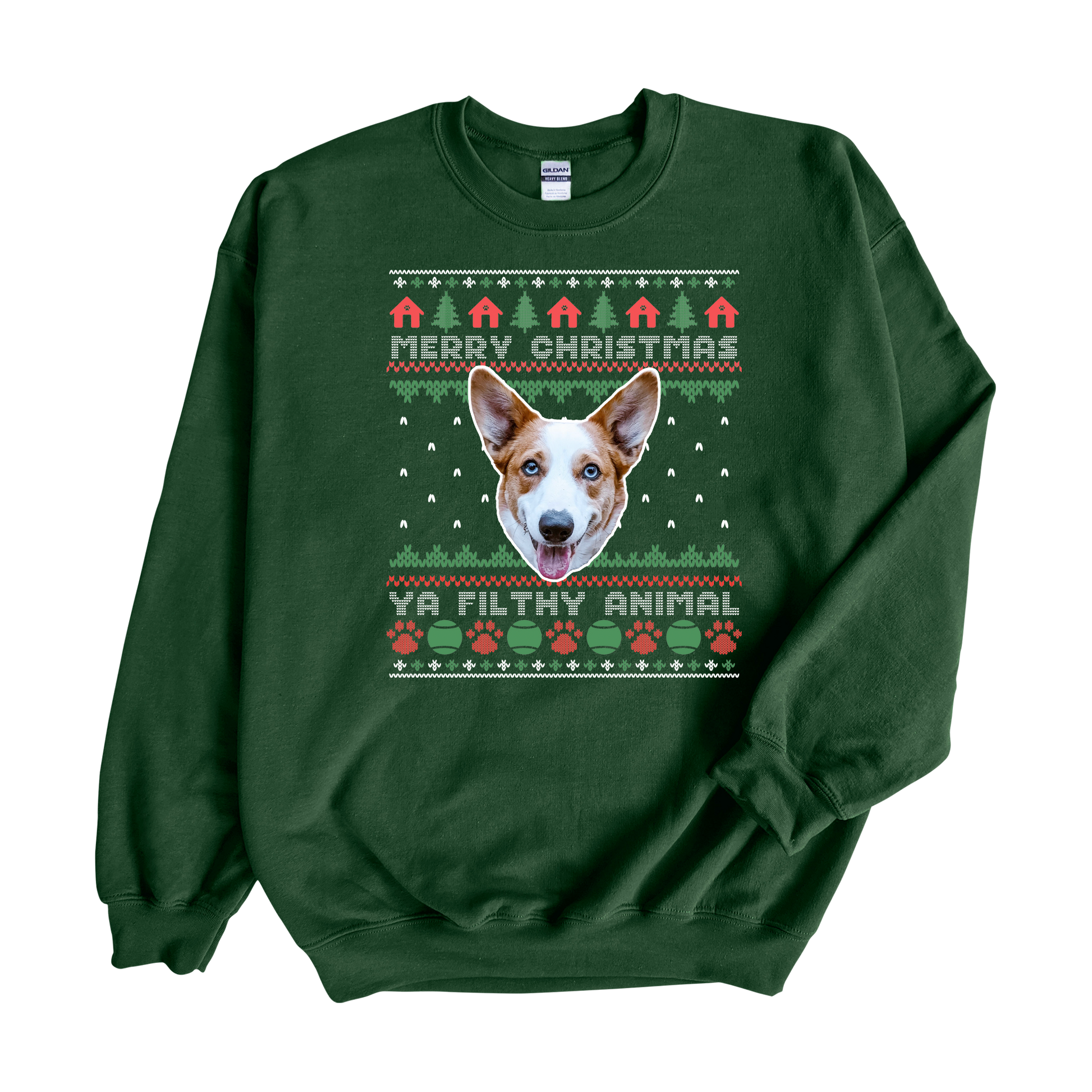 Merry christmas ya hotsell filthy animal dog sweater