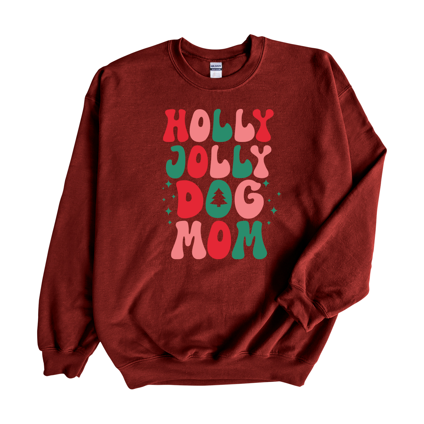 Jolly Dog Mom Sweater - Stock